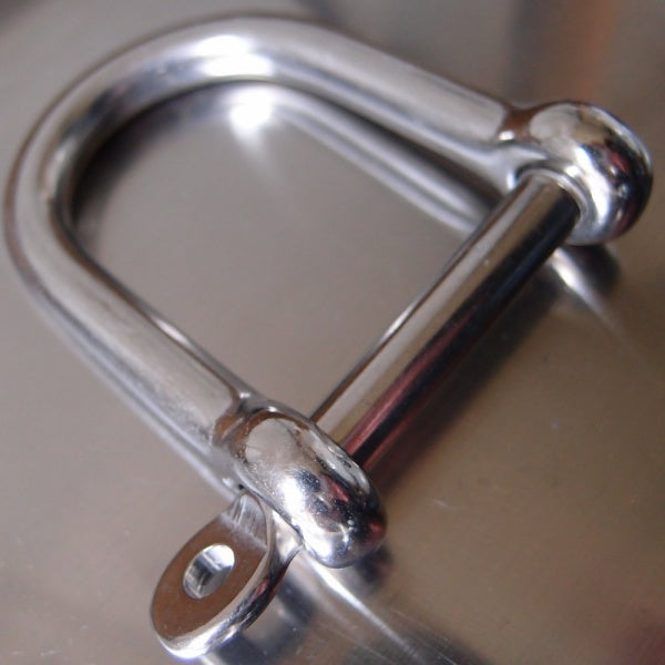 Stainless Steel Wide Jaw Dee Shackle - AISI 316