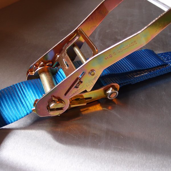 50mm Ratchet Strap, 4000kg with Claw Hooks
