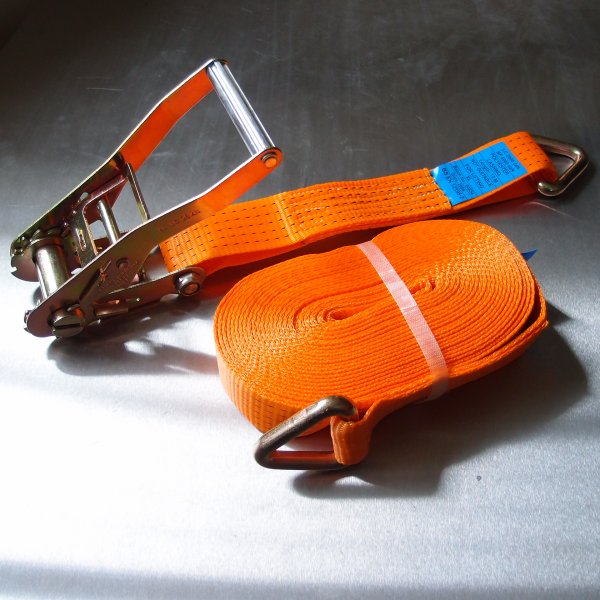 50mm Ratchet Strap, 4000kg with Claw Hooks