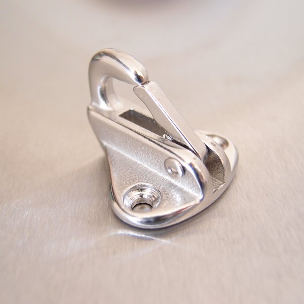 Stainless Steel Fending Hook with Safety Catch - AISI 316