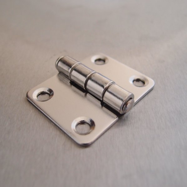 37mm Stainless Steel Square Hinges - 304 grade