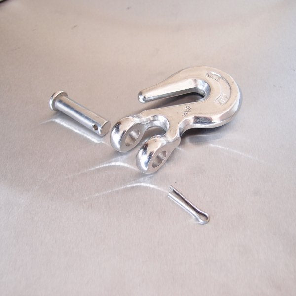 Stainless Steel Clevis Type Grab Hook - AISI 316