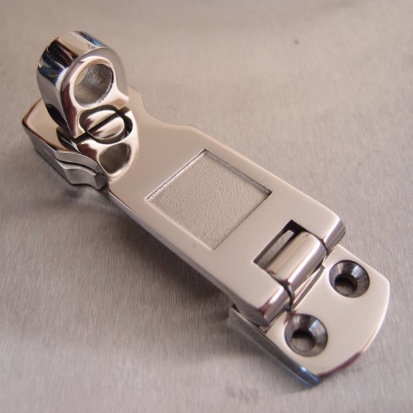 Stainless Steel Swivel Hasp and Staples - AISI 316