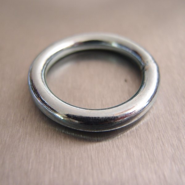 Mild Steel Welded Round Rings - Zinc Plated