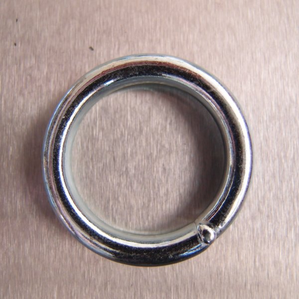 Mild Steel Welded Round Rings - Zinc Plated