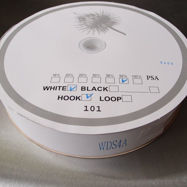 Hook & Loop Fastener - Self-Adhesive - 25m Roll