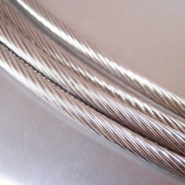 Wire Rope - Stainless Steel - 1 x 19 - AISI 316 - 100m Reel