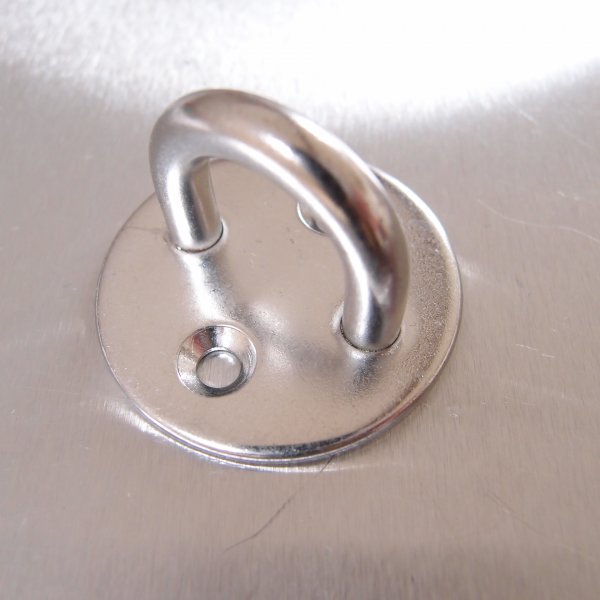 Stainless Steel Two Hole Round Eye Plates 304 AISI