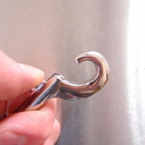 115mm Stainless Steel Double End Snap / Trigger Hook - AISI 316