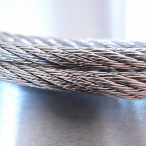 Stainless Steel Wire Rope - 7 x 7 WSC - AISI 316 - 100m Reel