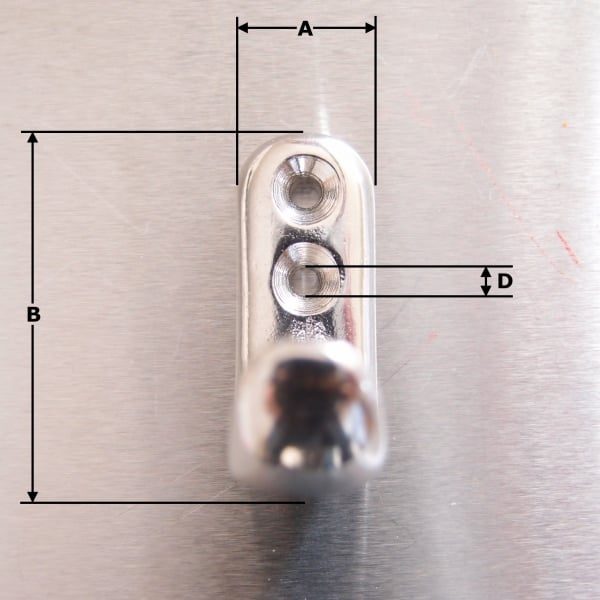 Coat hook - Cabin hook Stainless Steel AISI 316
