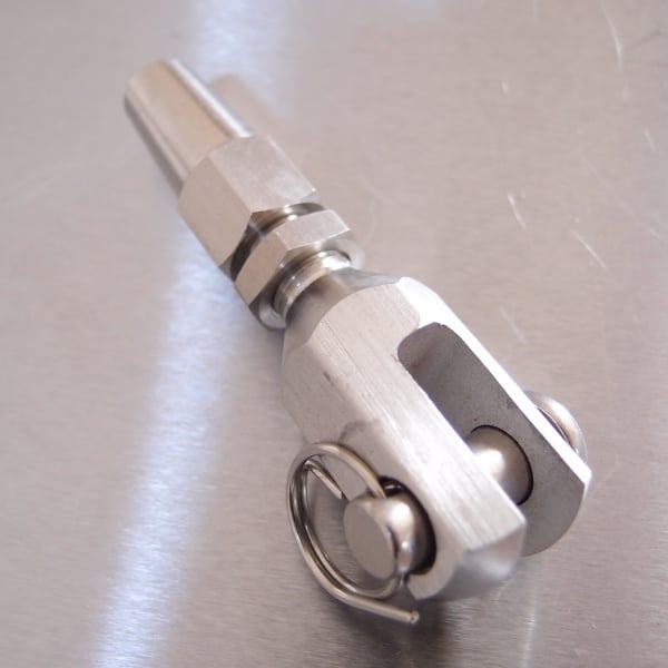 Stainless Steel Swageless Fork - Jaw - Terminals - AISI 316