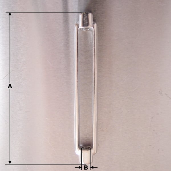 Straining Screw Body only - Stainless steel AISI 316