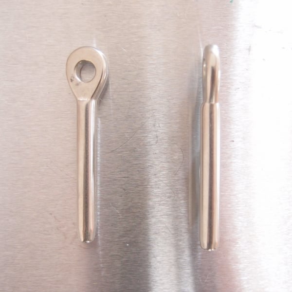 Stainless Steel Swaged Eye Terminals AISI 316