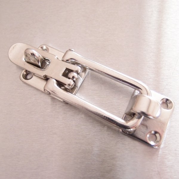 88mm Stainless Steel Bailing Latch - Heavy Pattern - AISI 316