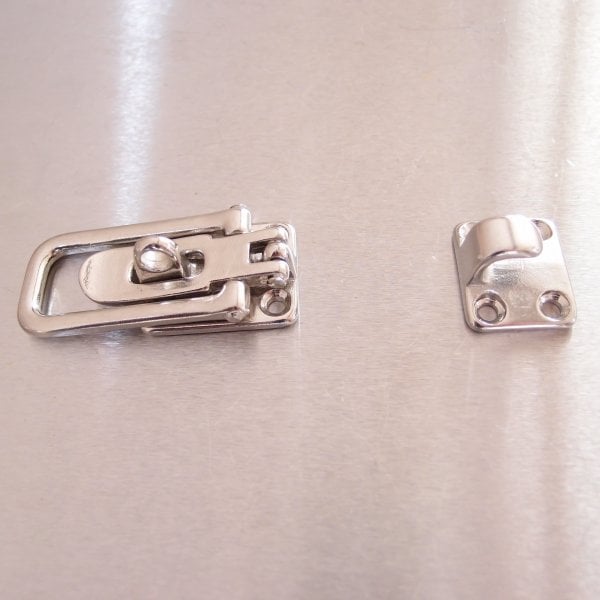 88mm Stainless Steel Bailing Latch - Heavy Pattern - AISI 316