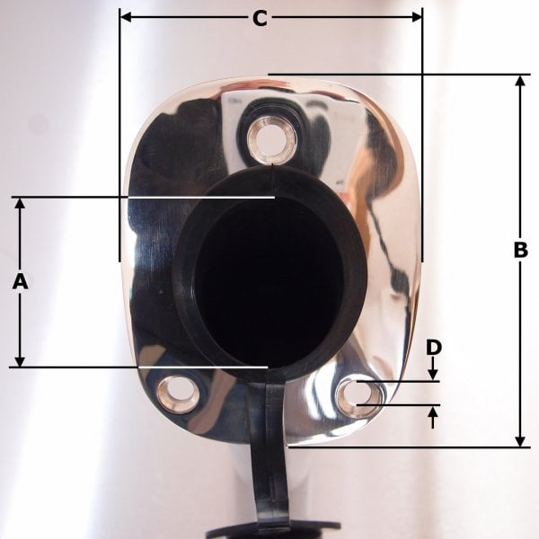 Stainless Steel Fishing Rod Holder - AISI 316