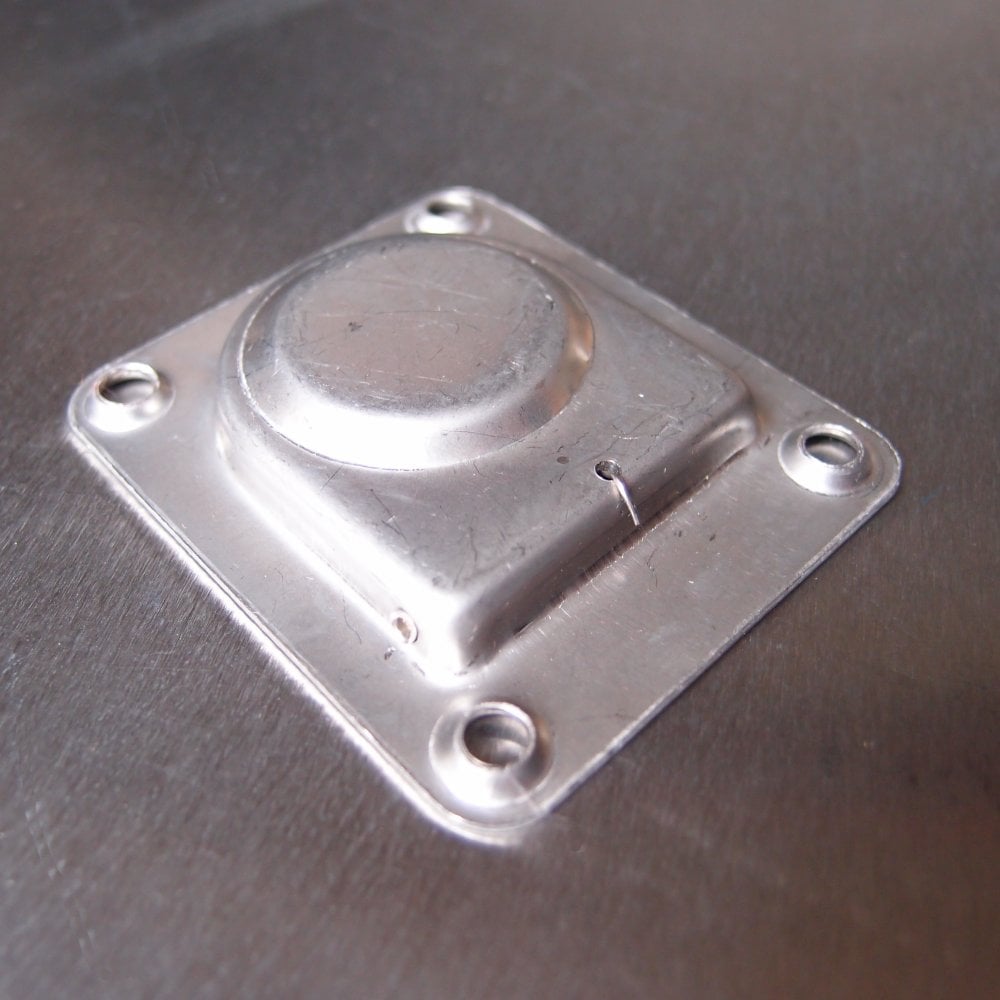 Stainless Steel Flush Lifting Pull with Spring - AISI 316