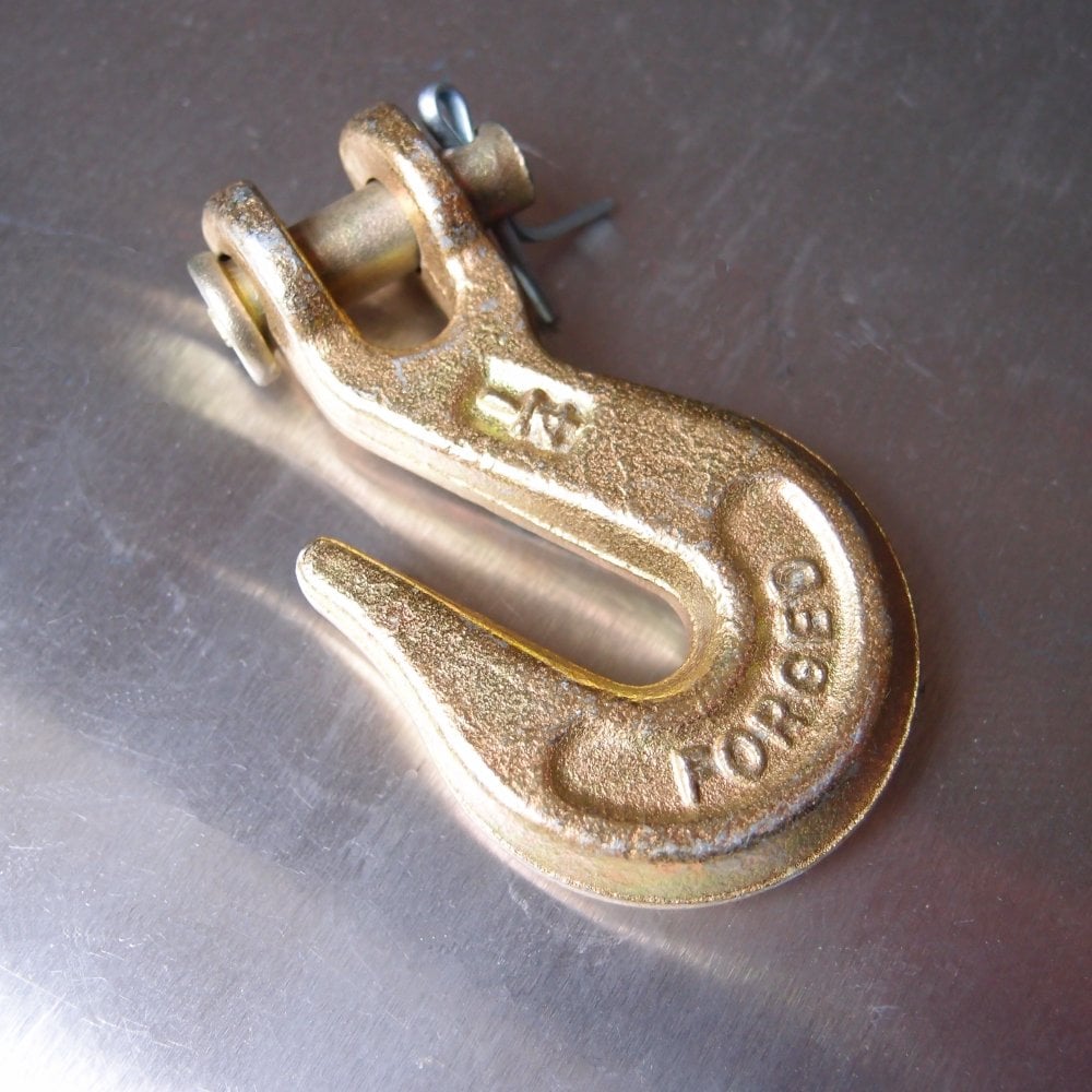 Alloy Steel Clevis Grab Hooks - Zinc Plated