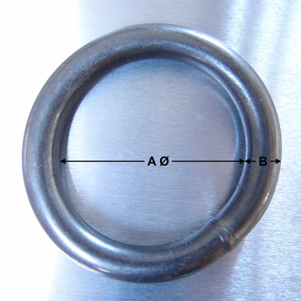 Self Colour Mild Steel Welded Rings