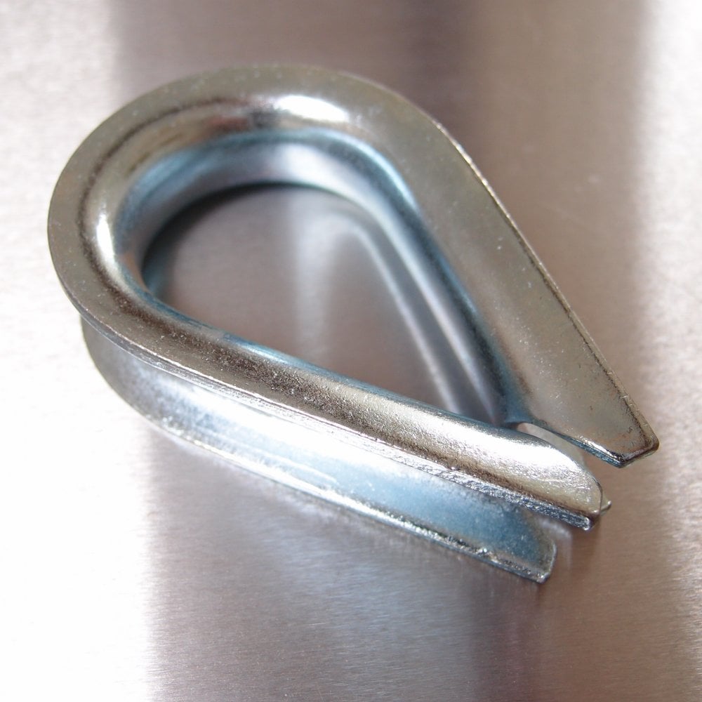 Wire Rope Thimbles: Commercial Galvanised 16mm