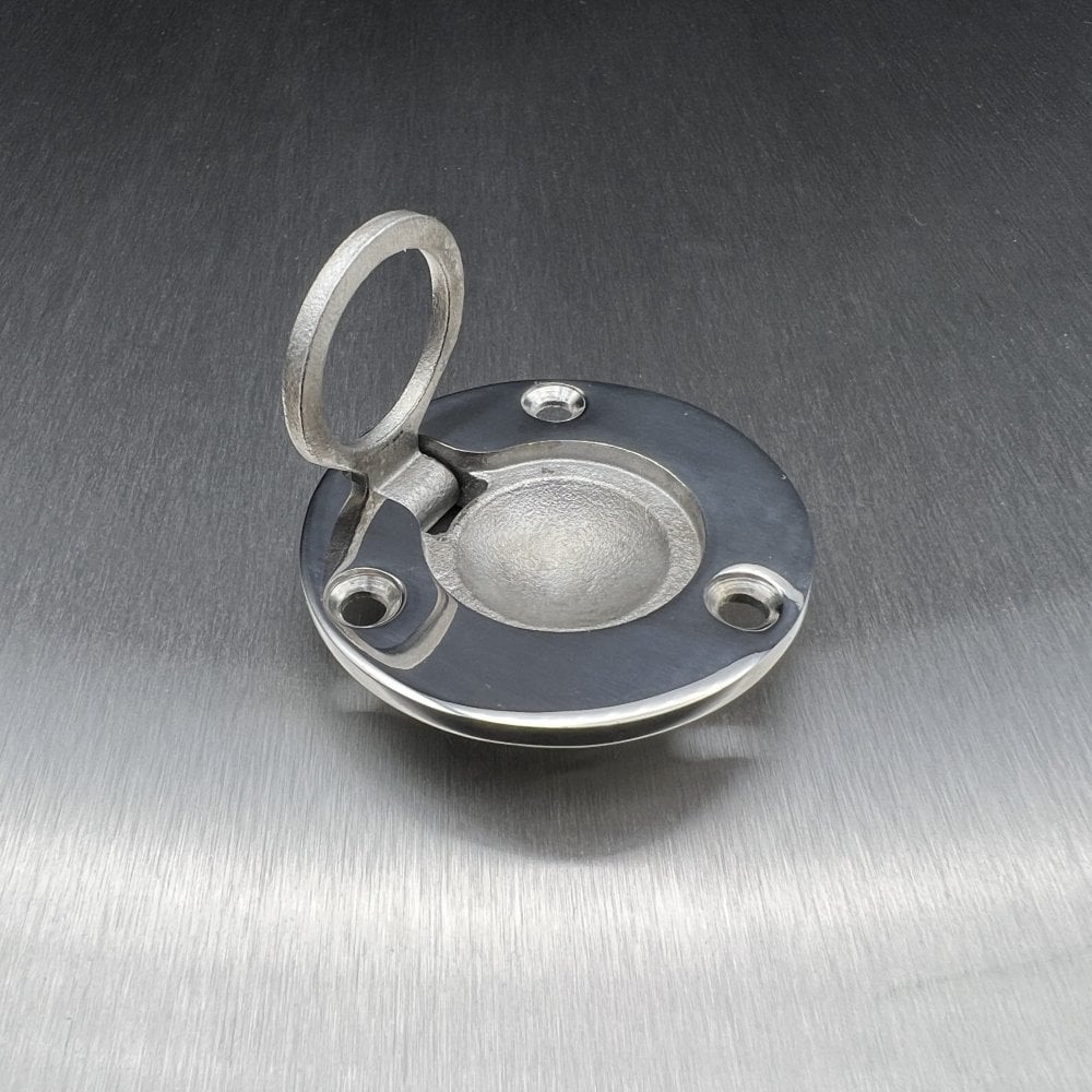 Stainless Steel Round Hatch Pull Ring 50mm
