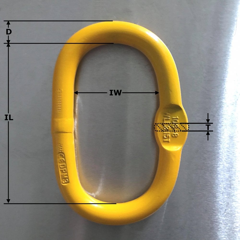 Grade 8 Master Link - use with Component Connector