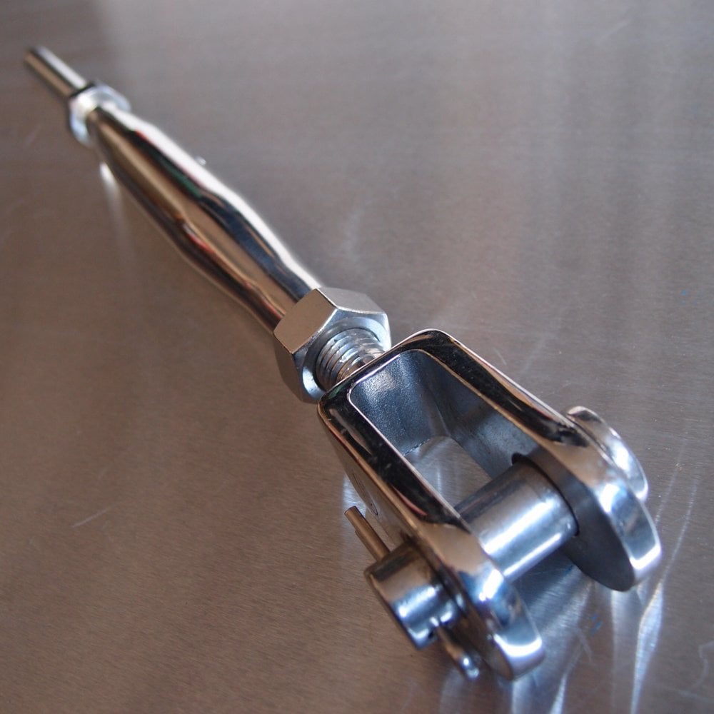 Stainless Steel Closed Body Rigging Screws - Jaw and Swage Terminal - AISI 316