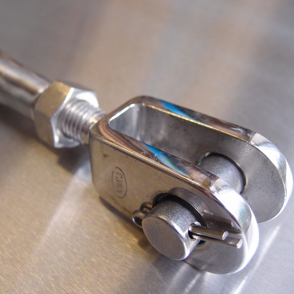 Stainless Steel Closed Body Rigging Screws - Jaw and Swage Terminal - AISI 316