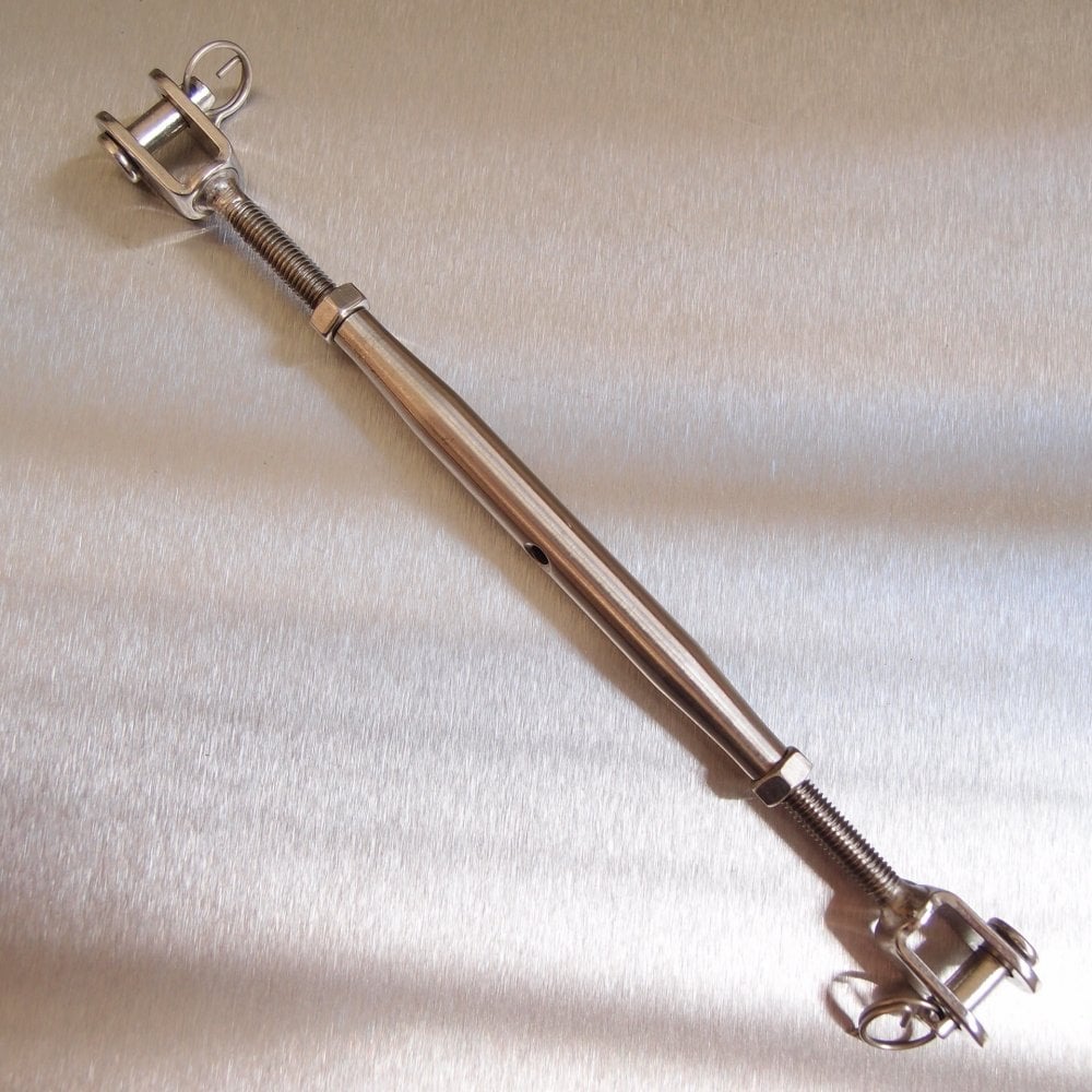 Stainless Steel Closed Body Rigging Screws - with Jaw each end - AISI 316
