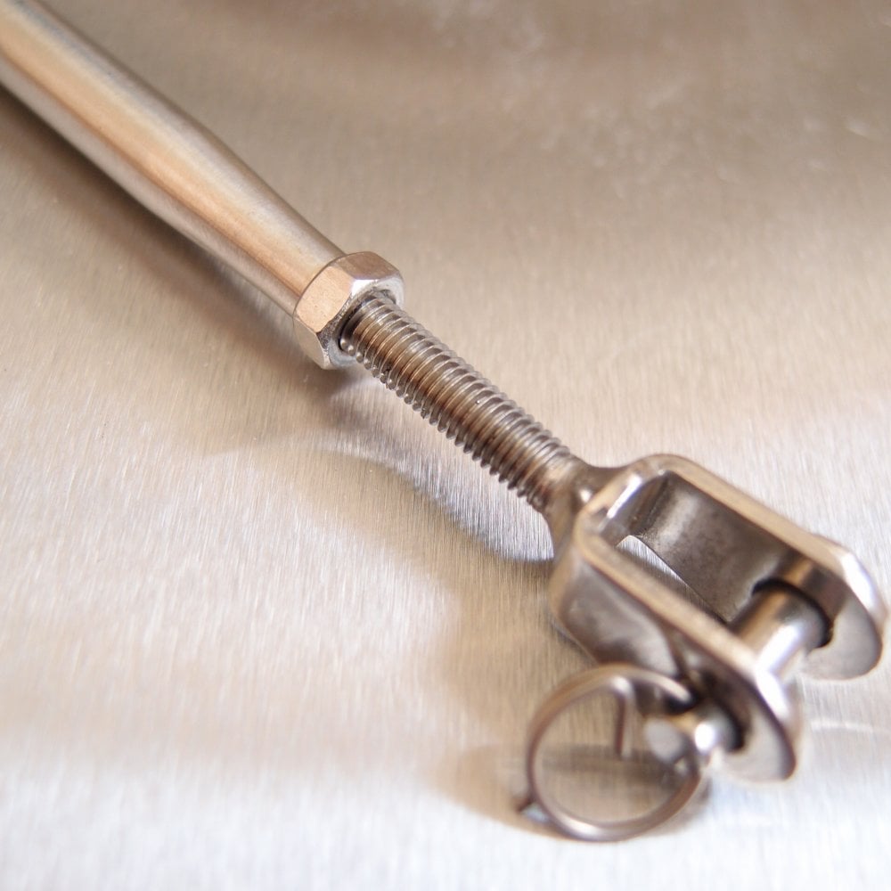 Stainless Steel Closed Body Rigging Screws - with Jaw each end - AISI 316