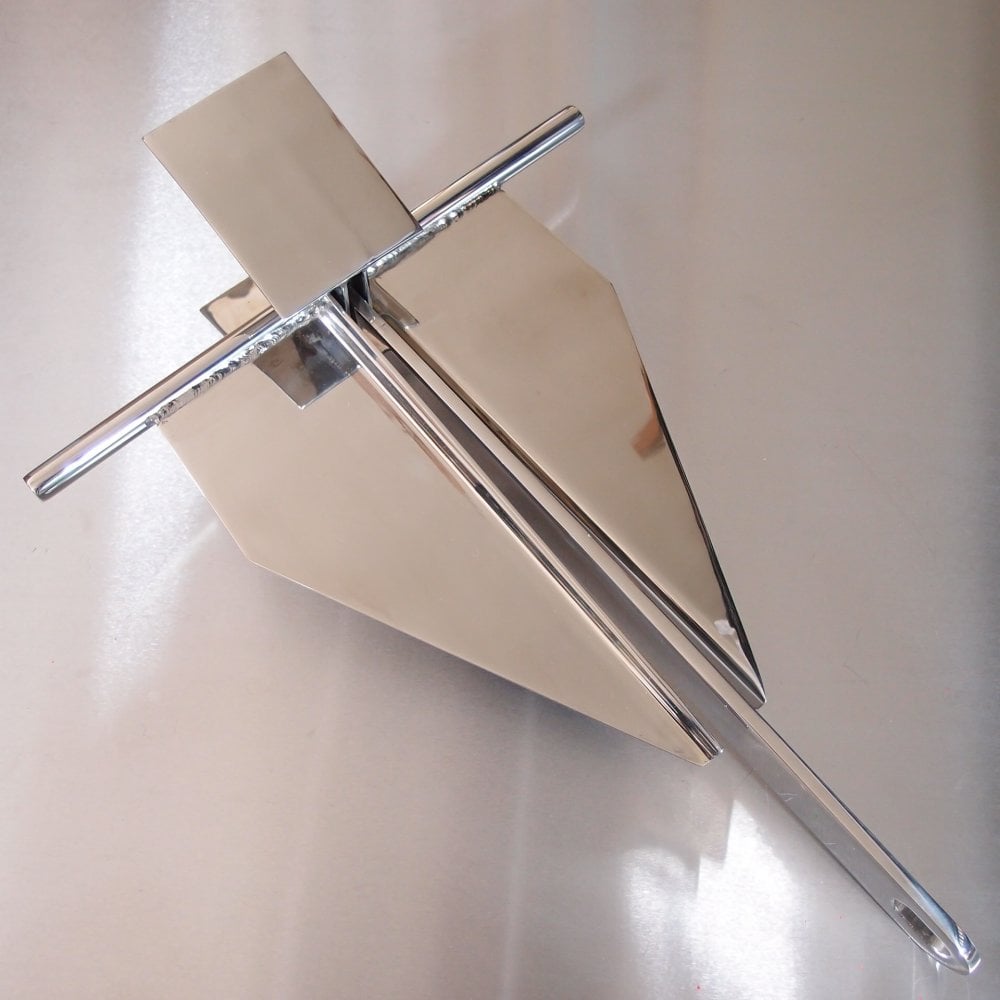 Stainless Steel Cruising / Crown Stock Boat Anchor - AISI 316