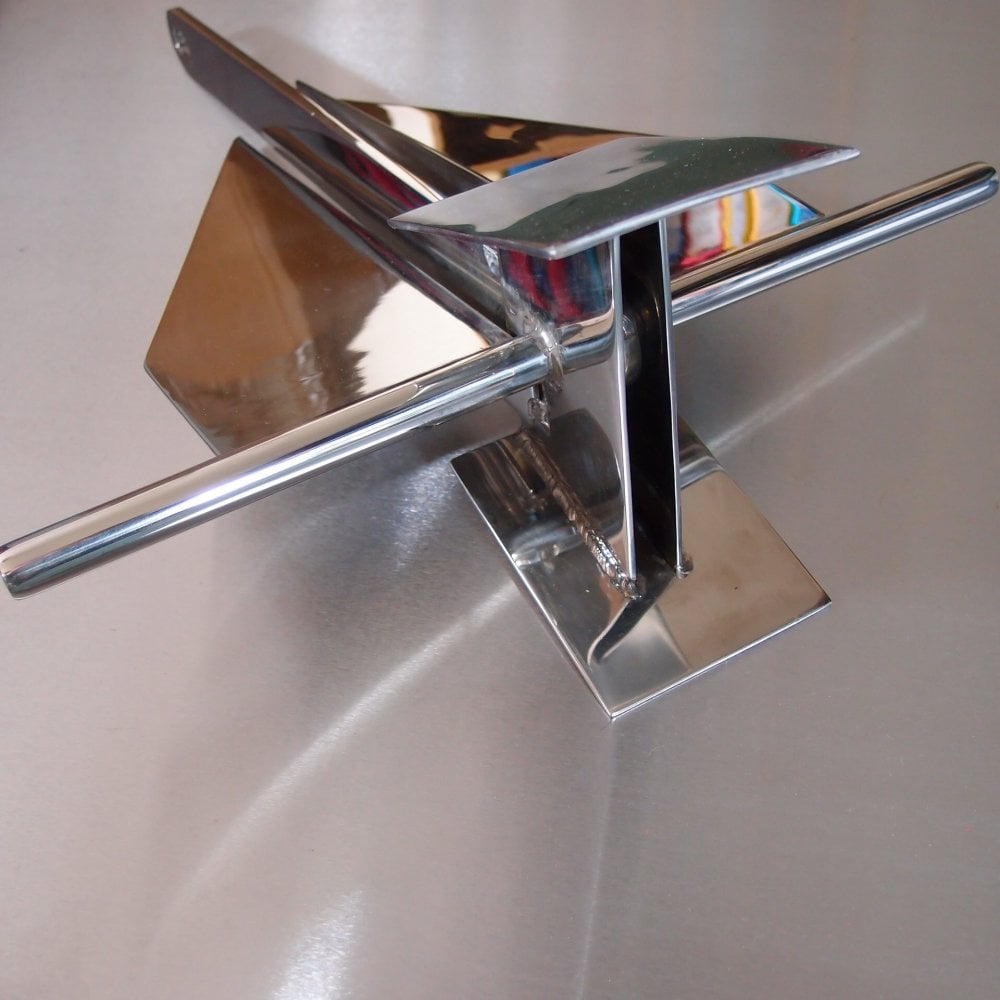 Stainless Steel Cruising / Crown Stock Boat Anchor - AISI 316