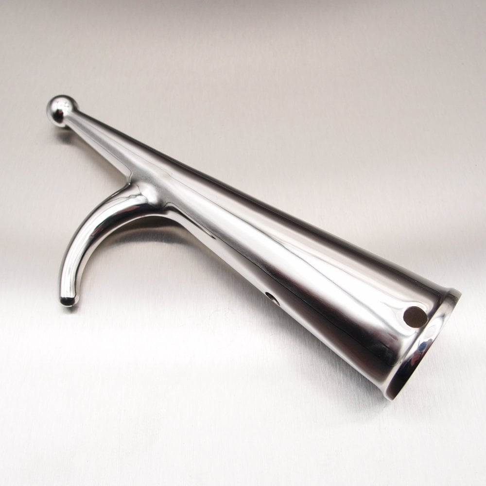 190mm Stainless Steel Single Boat Hook Heads - AISI 316