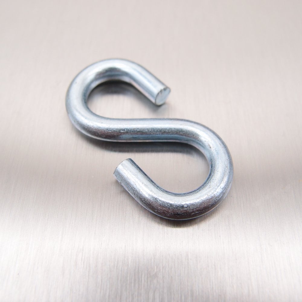 S Hook - Zinc Plated