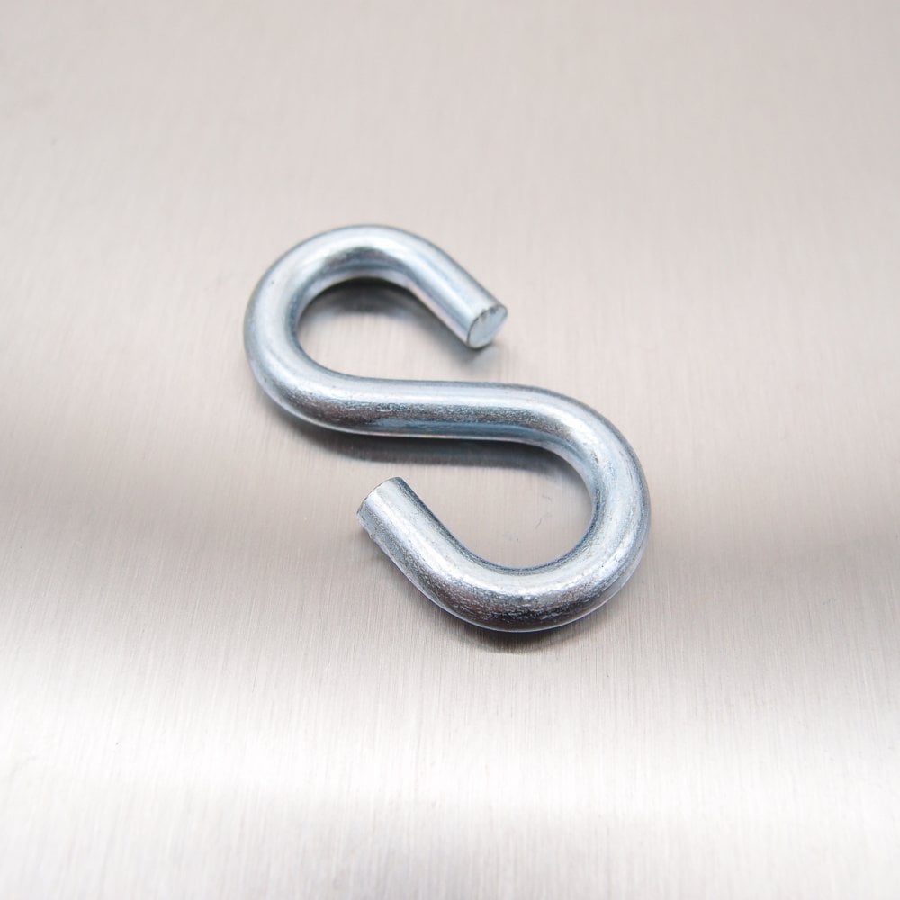 S Hook - Zinc Plated