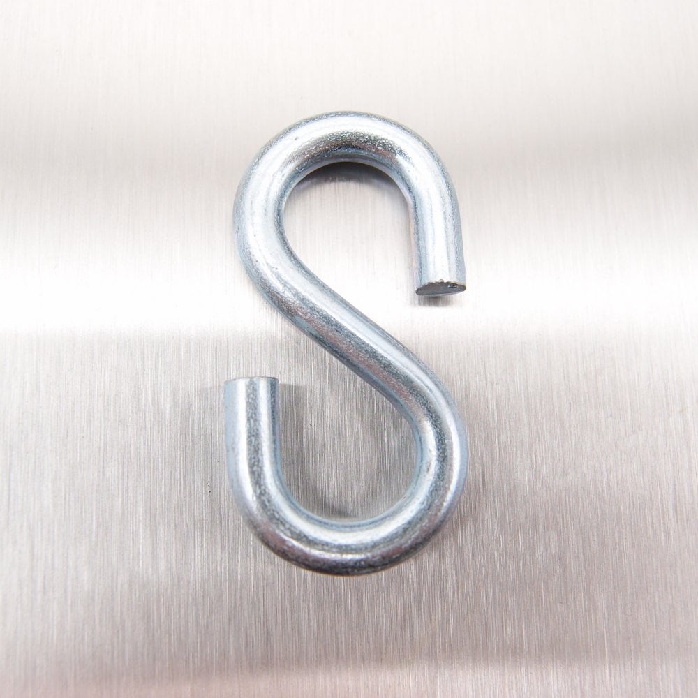 S Hook - Zinc Plated