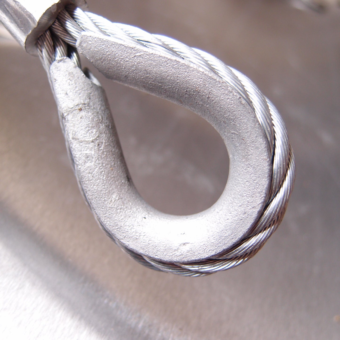 Heart Shaped Thimbles - BS464/1 1958-Galvanised