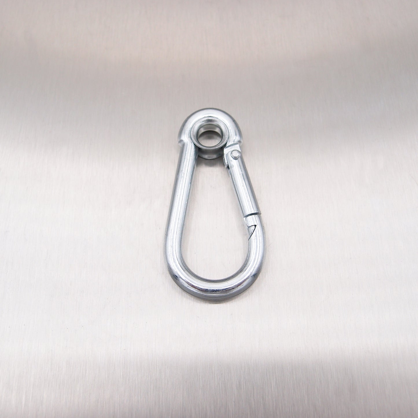 Carbine Hooks: Zinc Plated - with Eyelet