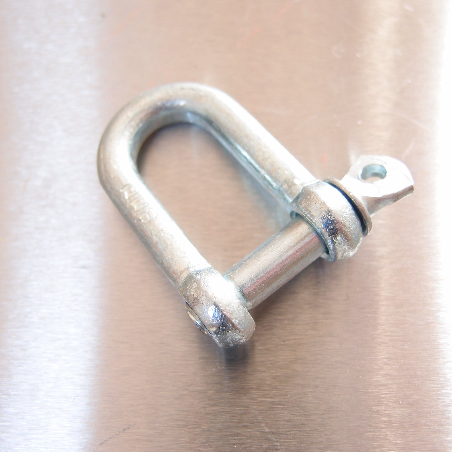 Commercial Dee Shackle: Galvanised with Screwed Collar Pin