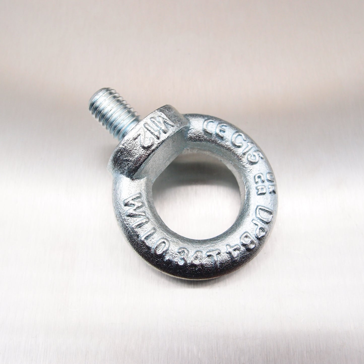Lifting Eyebolt (Tested) - DIN 580 - Zinc Plated Steel