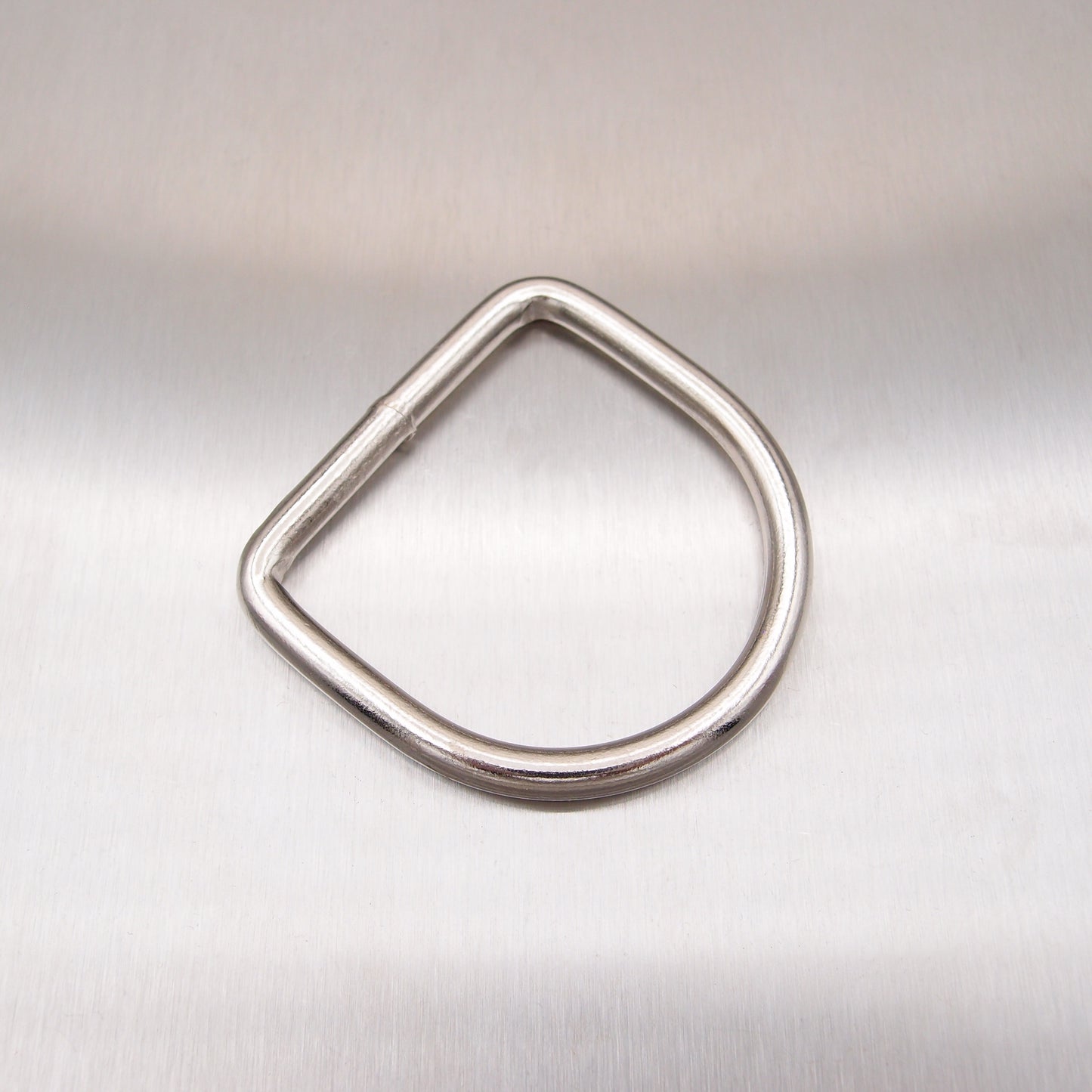 Dee Ring Mild Steel - Nickel Plated