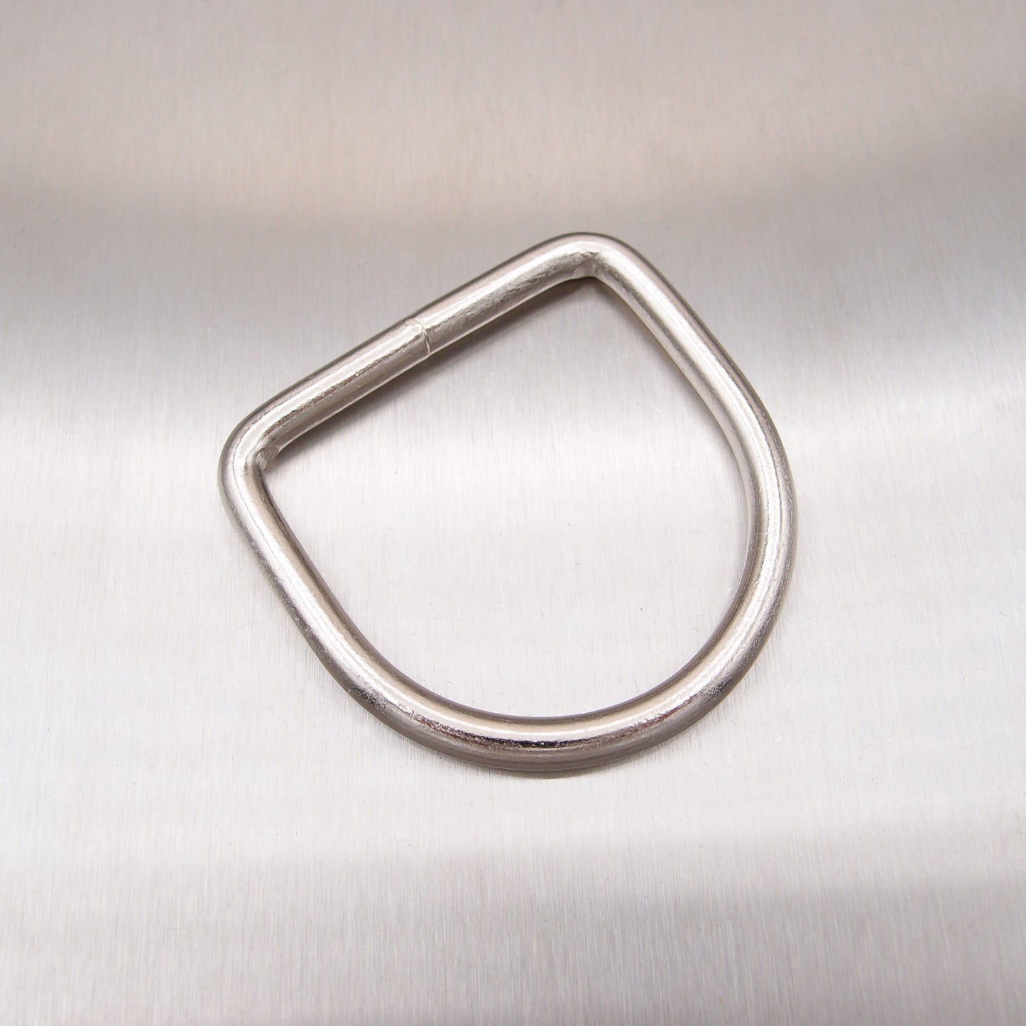 Dee Ring Mild Steel - Nickel Plated