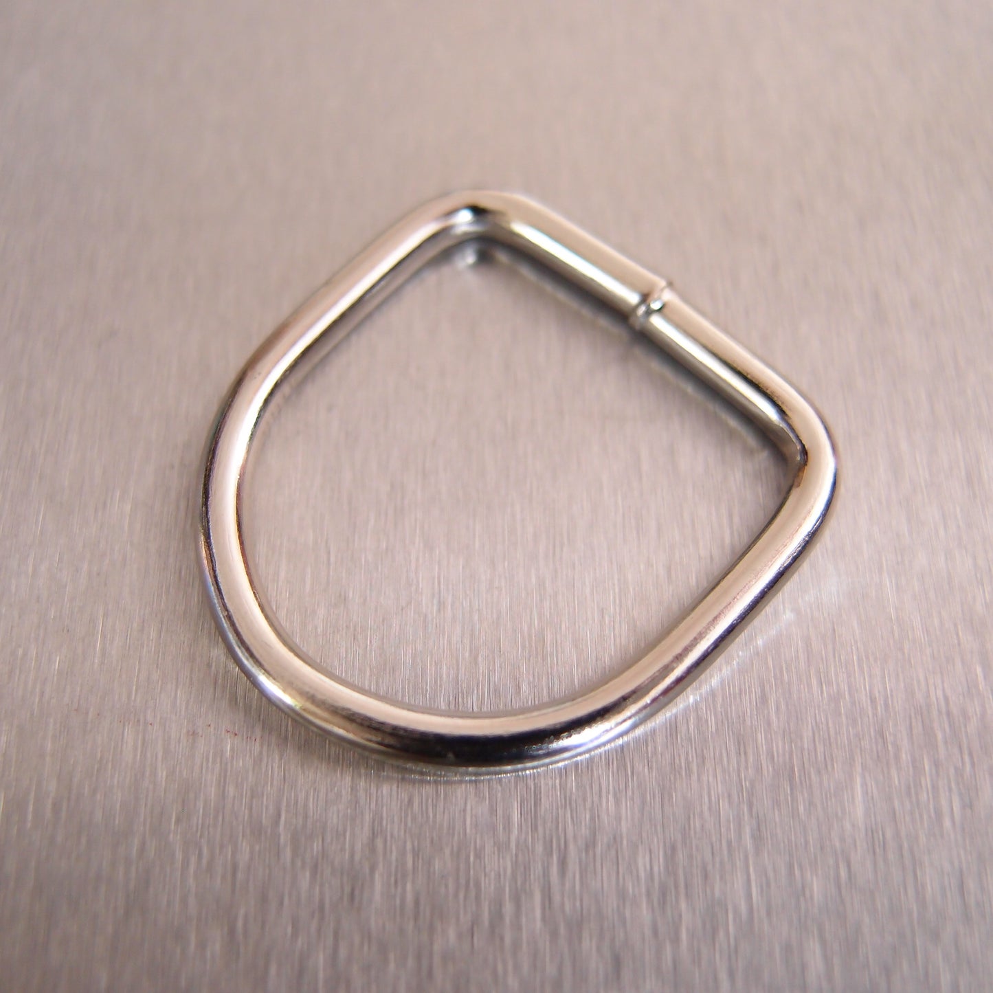 Dee Ring Mild Steel - Nickel Plated