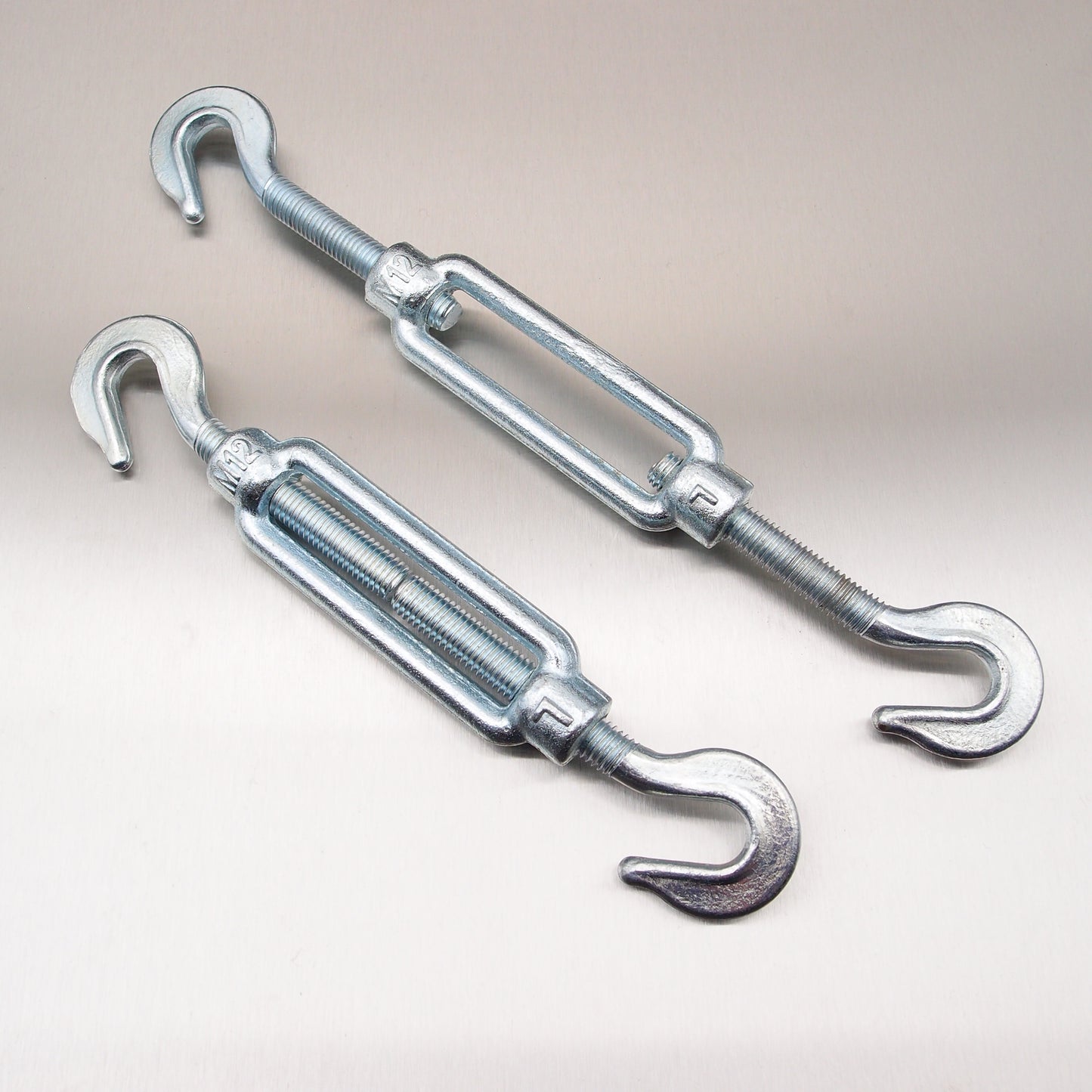 Turnbuckle - Hook & Hook - Galvanised - Open Body Straining Screw