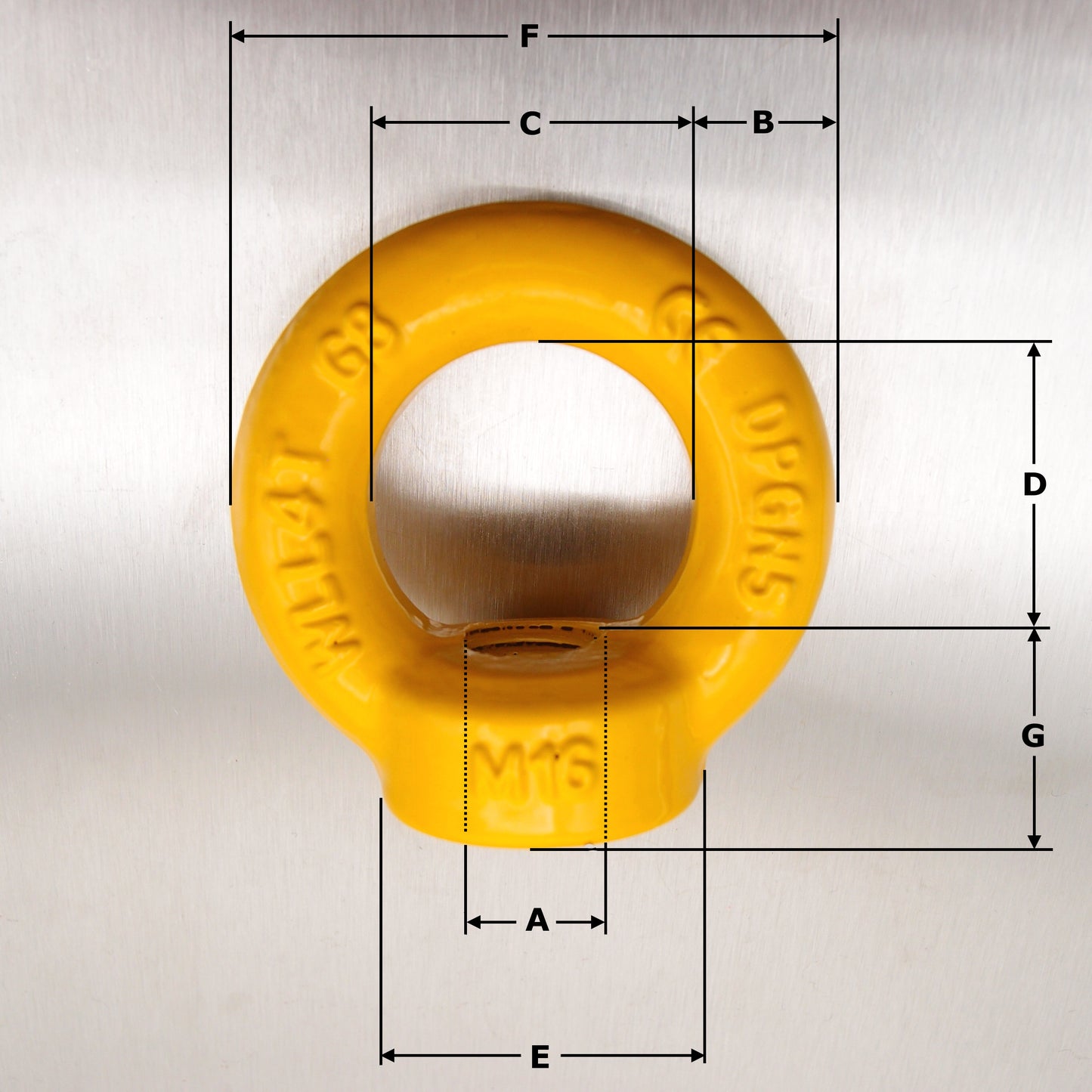 Grade 80 High Tensile Lifting Eyenut