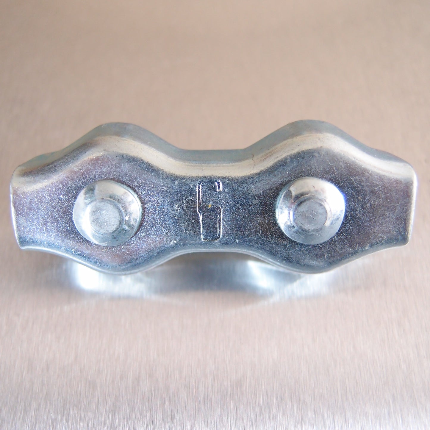 Duplex Wire Rope Grips: Zinc Plated