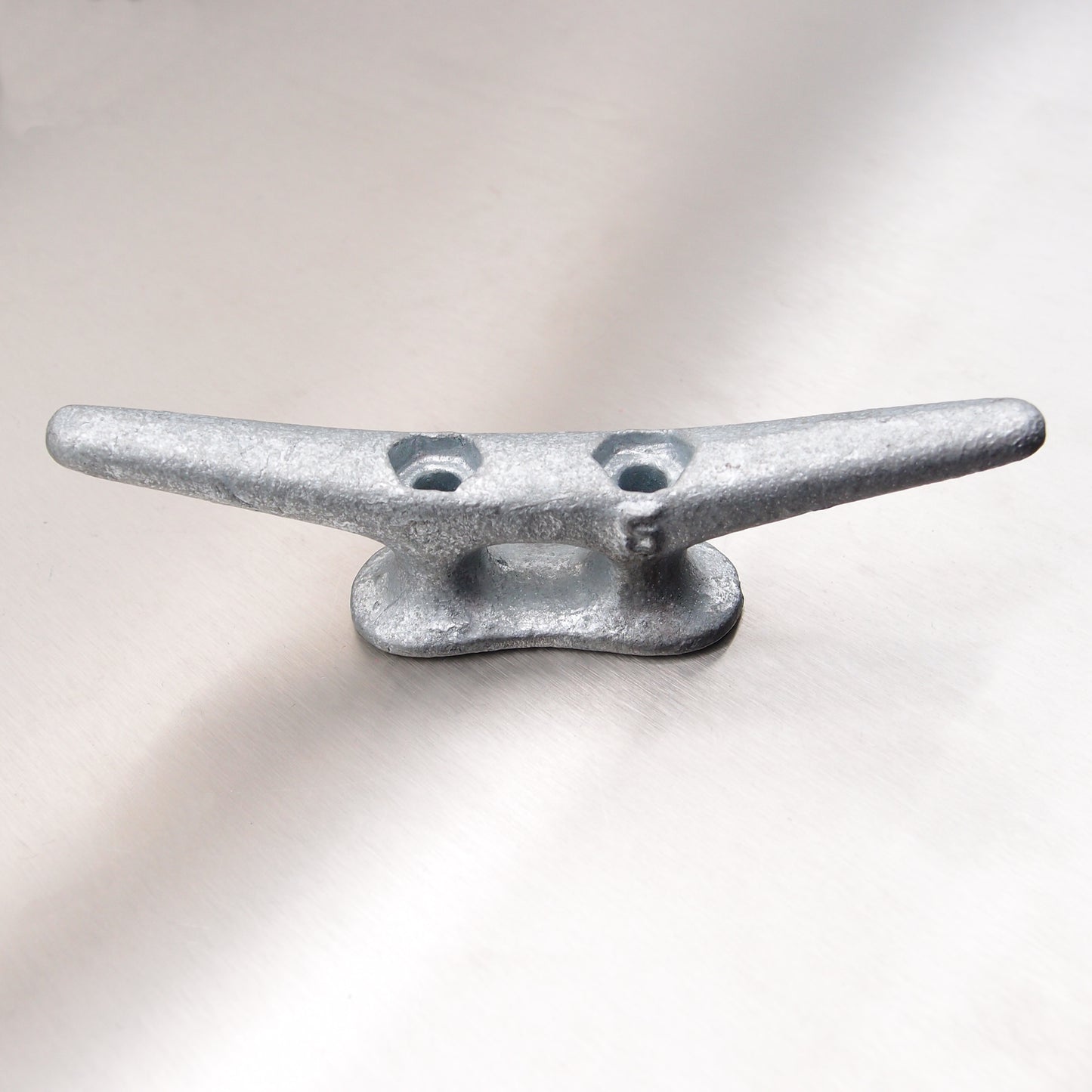 Flat Cleat - Two Hole - Galvanised