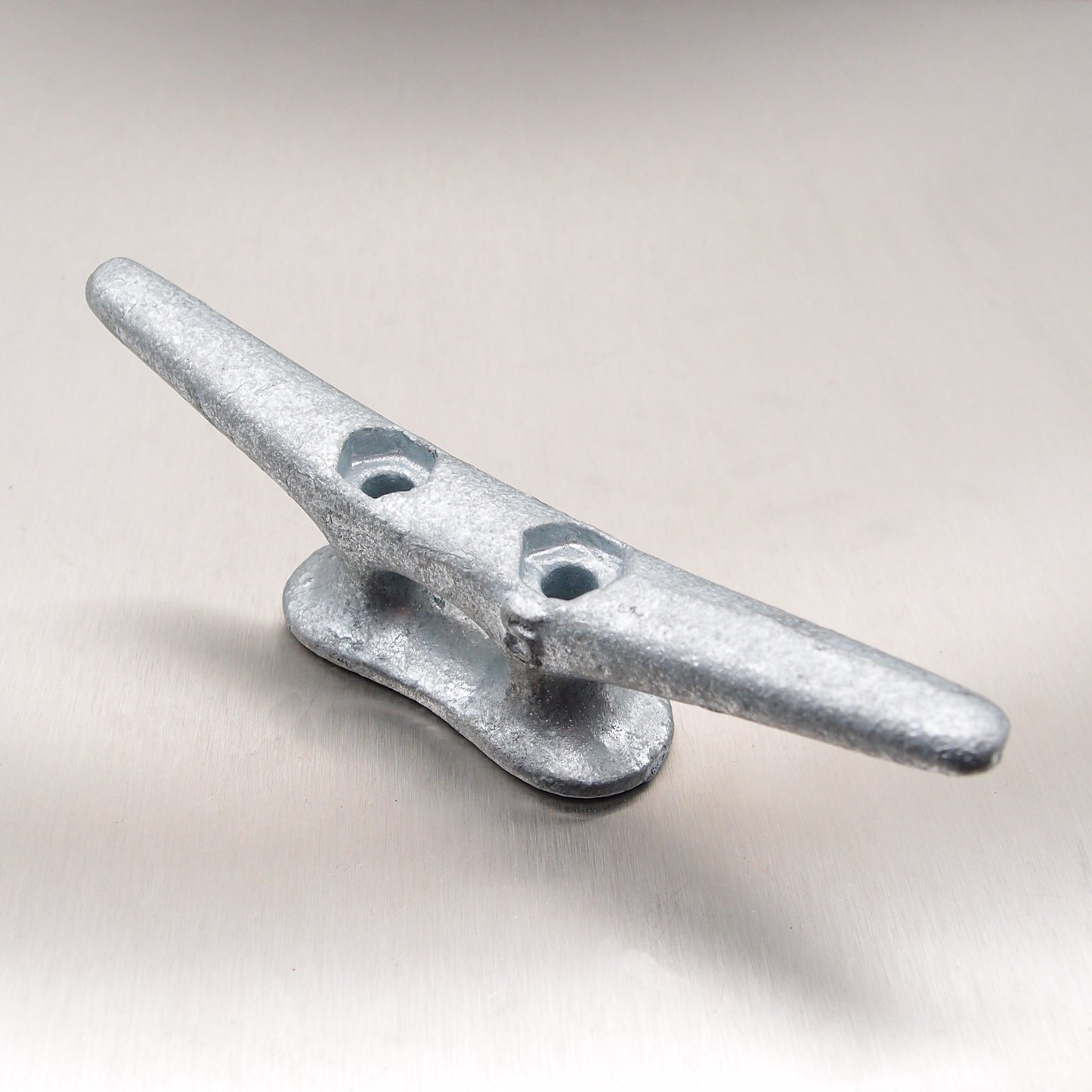 Flat Cleat - Two Hole - Galvanised