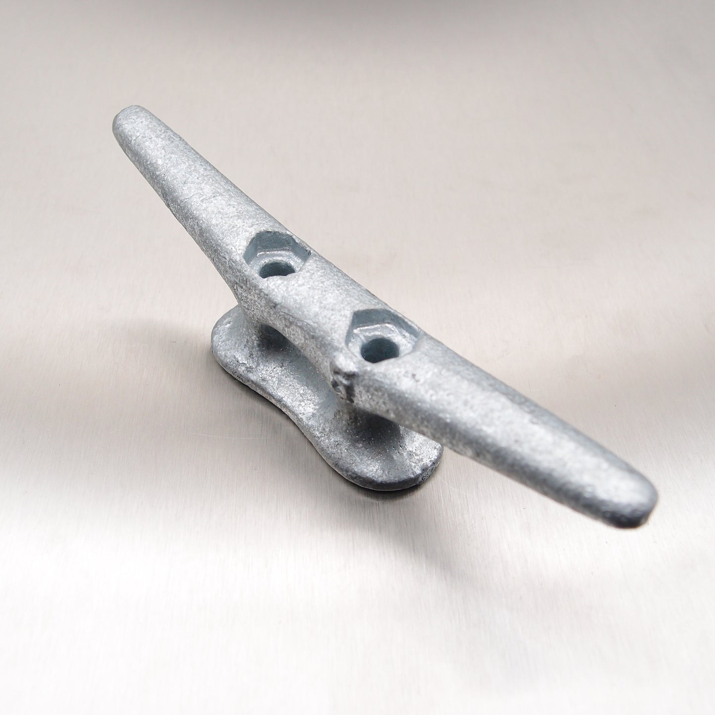 Flat Cleat - Two Hole - Galvanised